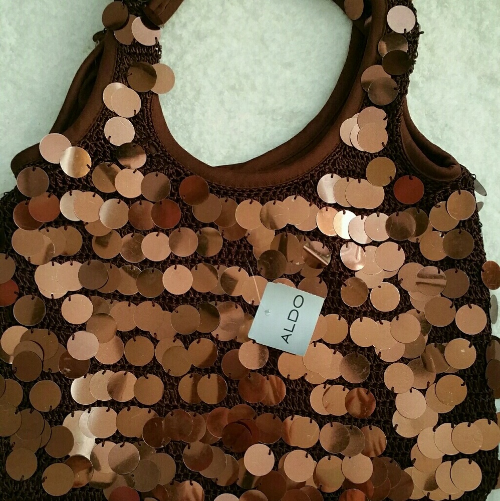 Vintage Crochet hobo purse BNWT